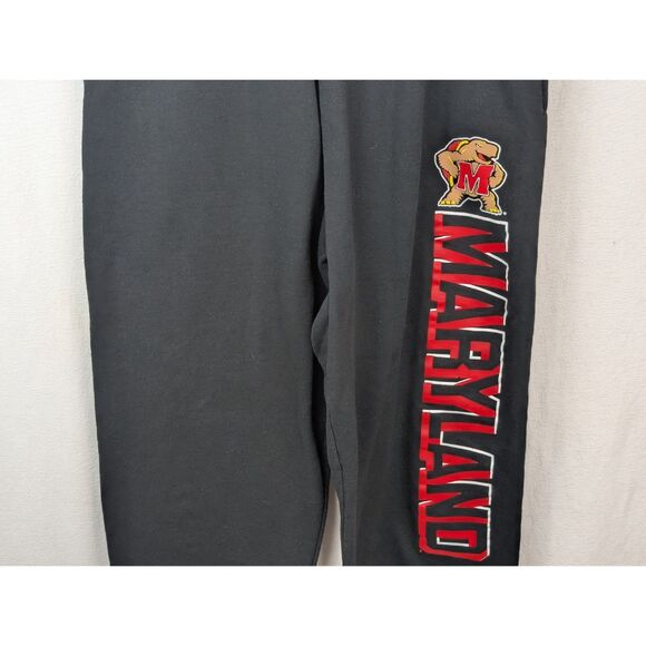 Maryland Terrapins Champion Eco Fleece Sweatpants Men's Size Large - Picture 3 of 12